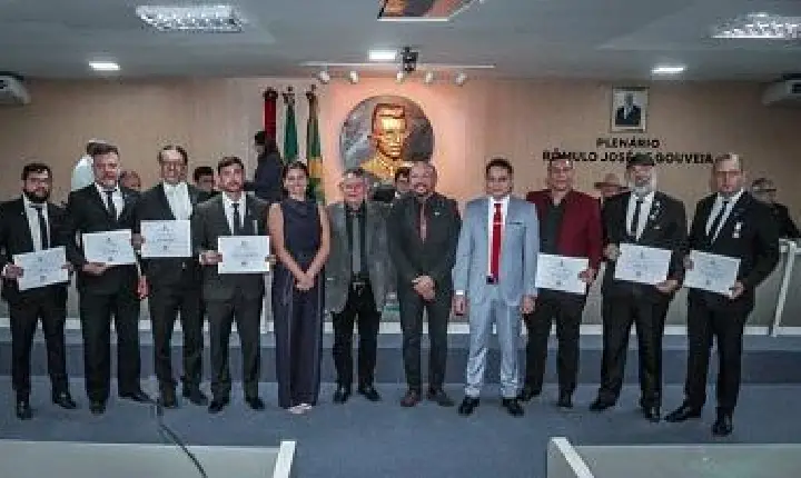 Câmara de Campina Grande homenageia o Dia do Maçom durante Sessão Especial