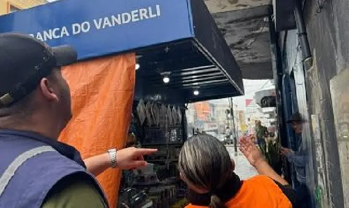 Defesa Civil realiza Operação Marquise e reforça segurança preventiva no Centro de Campina Grande
