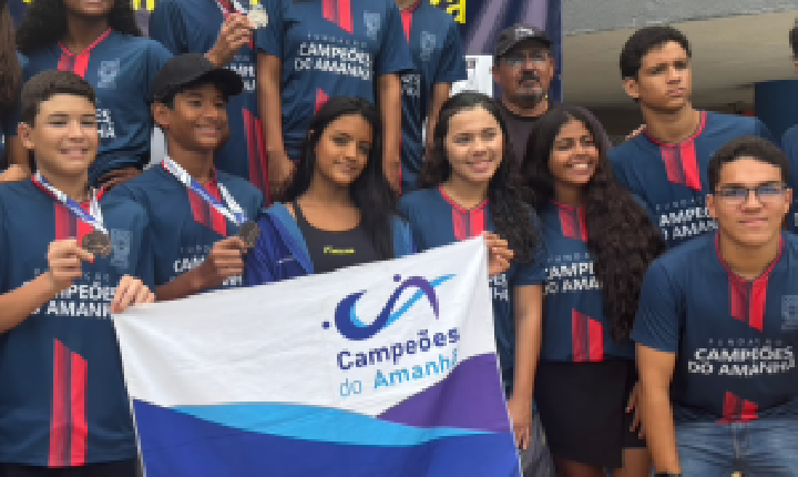 Em Recife: Fundação Campeões do Amanhã conquista 19 medalhas na Copa Nordeste de Natação
