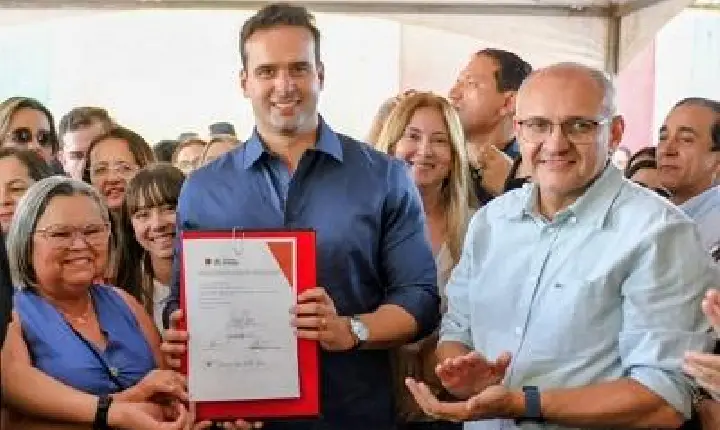 Governador Lucas Ribeiro autoriza licitações de novos complexos educacionais em Mari e inaugura creche em Gurinhém
