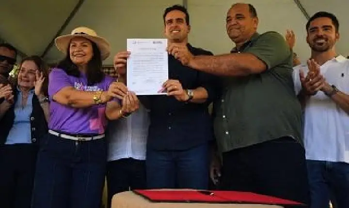 Governador Lucas Ribeiro autoriza novas estradas em São Miguel de Taipu e Pedras de Fogo