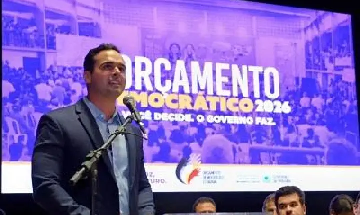 Governador Lucas Ribeiro lança Ciclo 2026 do Orçamento Democrático e destaca importância da participação popular na transformação da Paraíba