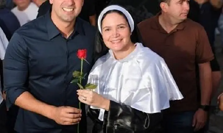Governador Lucas Ribeiro prestigia Romaria de Santa Rita de Cássia