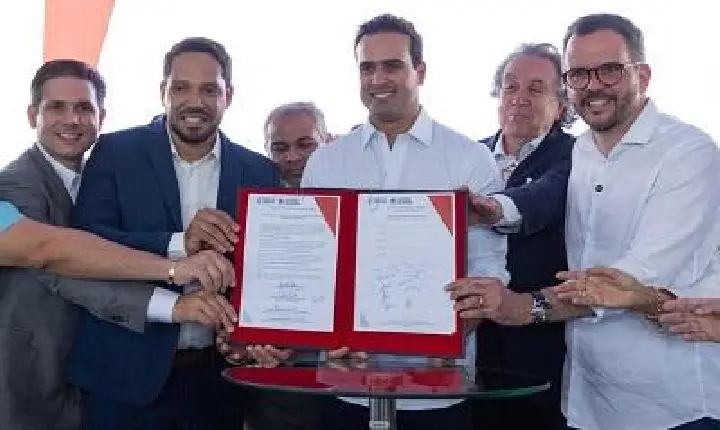 Lucas Ribeiro assina aditivo de R$ 6,7 milhões para ampliar capacidade operacional do Porto de Cabedelo