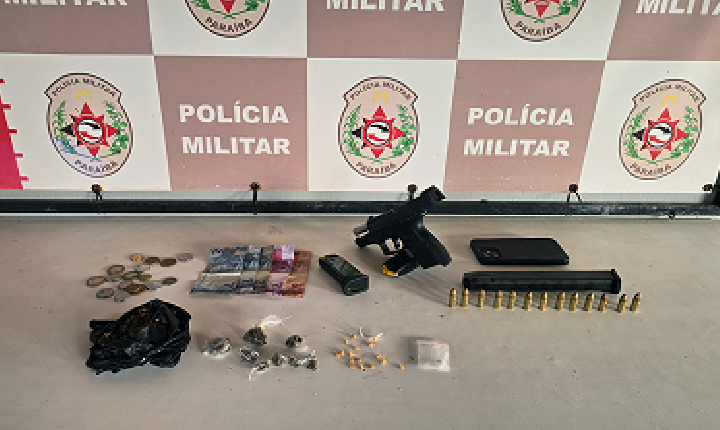 Polícia Militar apreende adolescente por tráfico de drogas em Juripiranga