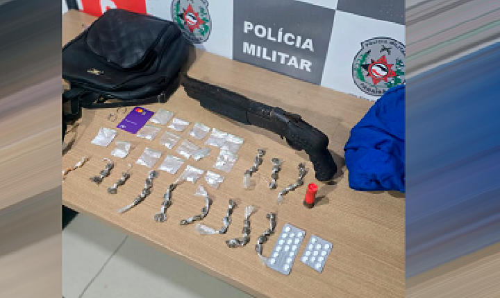 Polícia Militar frustra tráfico de drogas e apreende jovem na Capital