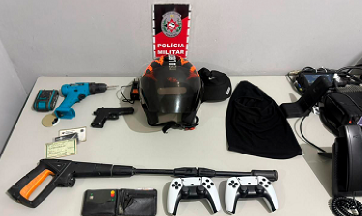 Polícia Militar prende suspeito após roubo em Santa Rita