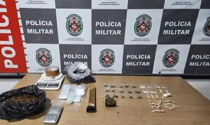 Reforço das ações contra o tráfico na zona sul resulta em mais uma apreensão de drogas