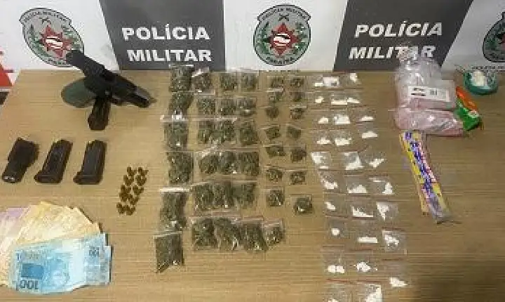 Suspeito é preso com arma e drogas durante reforço das ações em João Pessoa