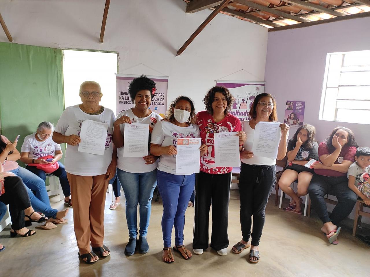 Jô Oliveira participa de encontro com Trabalhadoras Domésticas e firma compromisso com a categoria