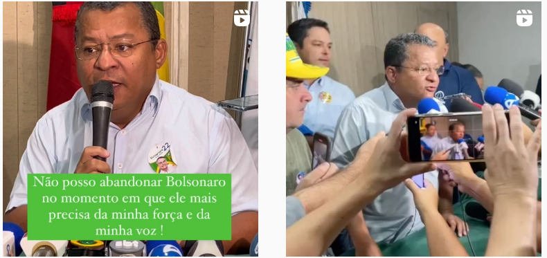 Nilvan Ferreira e Arthur Bolinha declaram neutralidade no segundo turno ao Governo do Estado da Paraíba