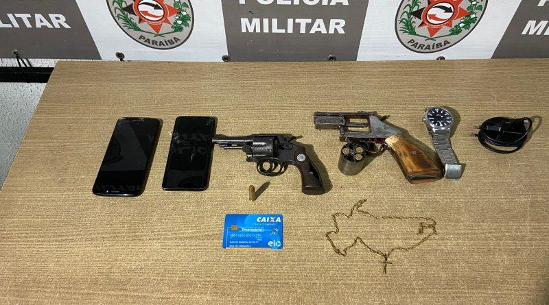 Em JP: PM intercepta suspeitos de raptar empresário, resgatam vítima e prendem acusados