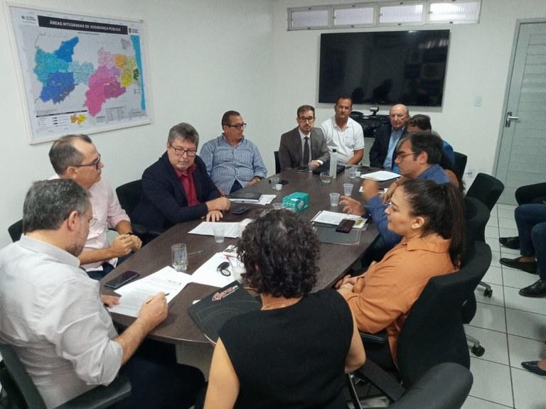 Delegado-geral recebe representantes de associações e sindicatos da Polícia Civil para tratar de demandas das categorias