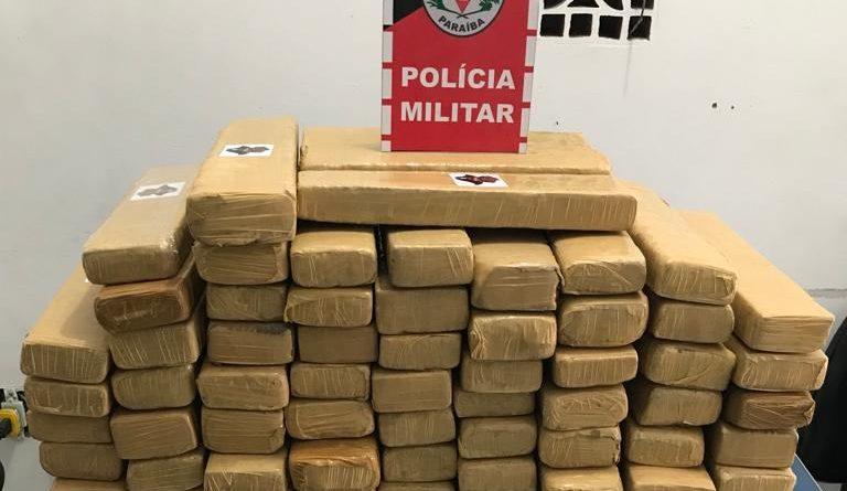 Operação Carnaval apreende droga trazida do Rio de Janeiro para o Agreste da Paraíba