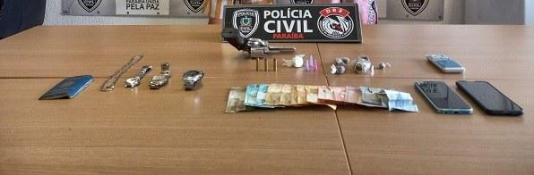Polícia Civil prende dois em flagrante por tráfico de drogas em uma pousada em Conde