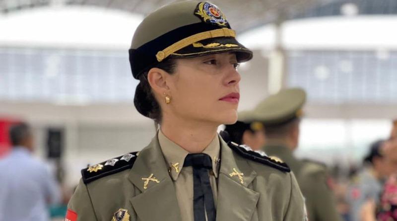 Pela primeira vez, 6ª Companhia Independente de Polícia Militar é comandada por uma mulher