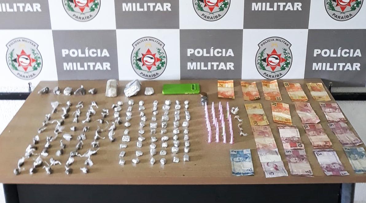 Polícia Militar apreende drogas na zona sul da Capital