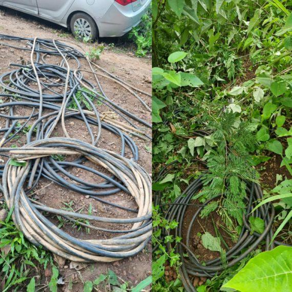 REINCIDÊNCIA: Polícia Militar prende acusado de furtar fios de energia pela segunda vez em menos de três meses