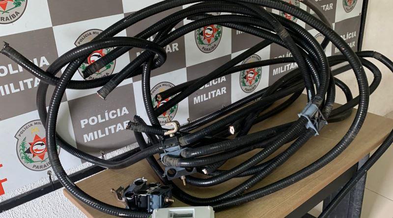 Sobe para dez o número de presos pela Polícia Militar pelo crime de furtos de fios na Capital