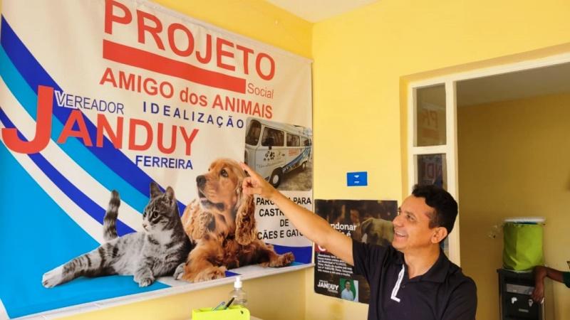 Projeto de lei de autoria do vereador Janduy Ferreira cria a Guarda Municipal Especializada em Proteção dos Animais