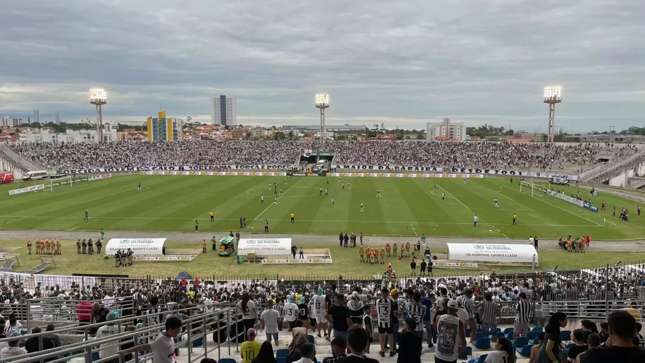 Treze vence o Sousa por 2 a 1 em primeiro jogo da final do Paraibano