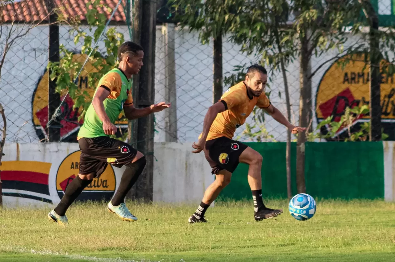 Botafogo-PB acelera treinos para manter 100% de aproveitamento na Série C