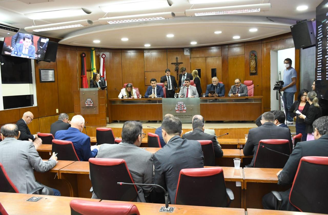 Câmara de João Pessoa aprova realocação orçamentária para pagamento de emendas cidadãs