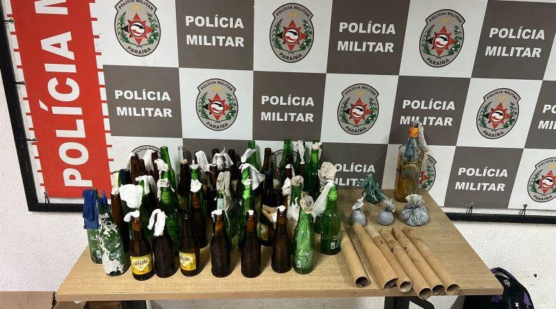 Polícia Militar impede ataques de torcedores e apreende mais de 50 coquetéis molotov e rojões na BR 101