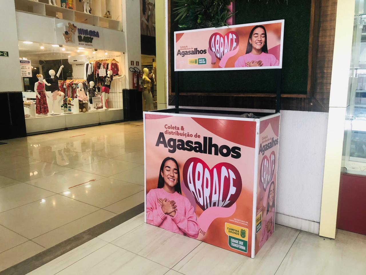 ABRACE – Campanha do Agasalho realizada pela Prefeitura segue até o final do mês e conta com vários pontos de coleta na cidade