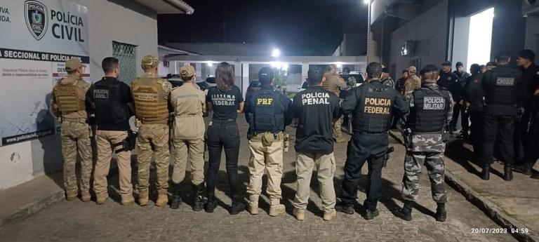 Força-Tarefa do Sistema Único de Segurança Pública da Paraíba deflagra Operação Intermedium