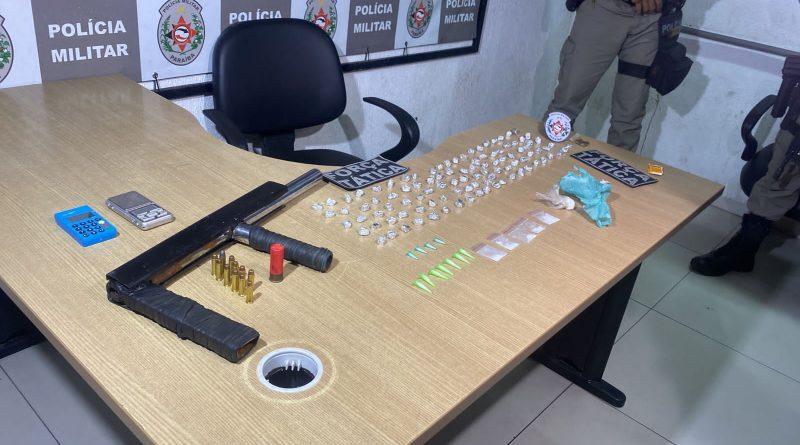 Operação Paradigma apreende mais uma arma e drogas no Colinas do Sul