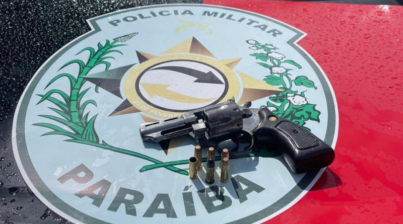 Em Cabedelo, Polícia Militar apreende mais uma arma de fogo