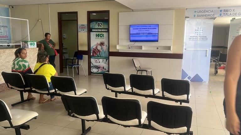 Hospital de Catolé do Rocha implanta painel eletrônico e agiliza atendimento de usuários