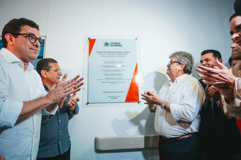 João Azevêdo inaugura Casa da Cidadania e novos leitos de UTI do Hospital de Trauma em Campina Grande