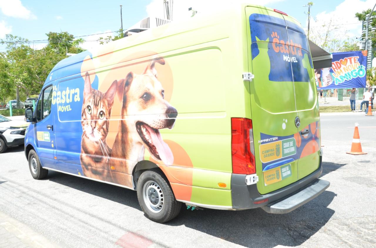 Prefeitura de Campina Grande leva Castramóvel ao bairro Três Irmãs, a partir desta segunda-feira