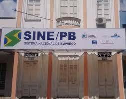 Sine-PB disponibiliza mais de 1200 vagas de emprego em dez cidades da Paraíba