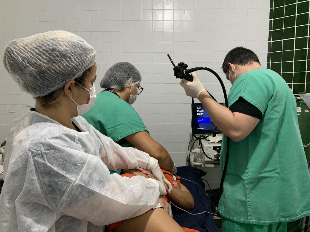 A Prefeitura de Bayeux realizou nesta terça-feira(26) o Mutirão de Endoscopia