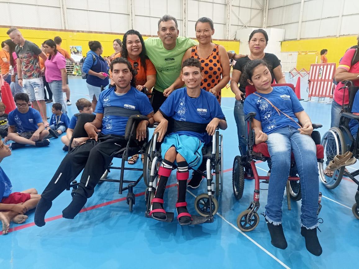 Campina Grande recebeu neste sábado segunda fase do Festival Paralímpico Loterias Caixa 2023