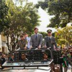 Dia da Independência: Bruno prestigia desfile cívico-militar em Campina Grande