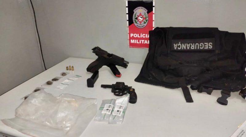 Polícia Militar detêm três suspeitos por porte ilegal de arma de fogo na região metropolitana de João Pessoa