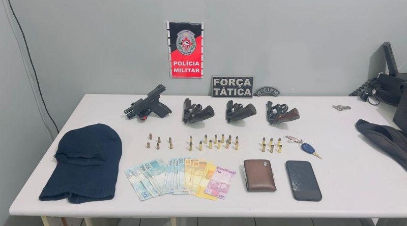 Polícia Militar prende grupo que planejava ataque a tiros na cidade de Bayeux