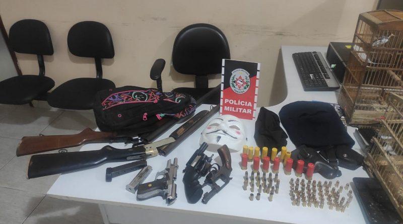 Polícia Militar prende integrantes de organização criminosa que planejavam ataques no Sertão da PB