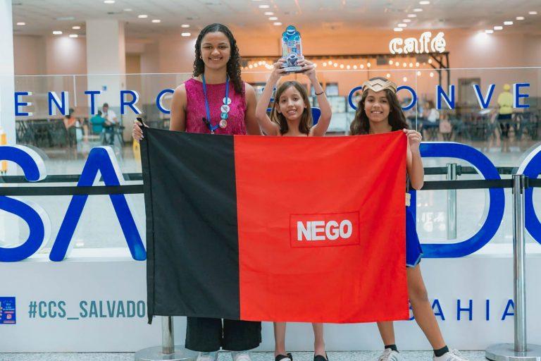 Alunas da Rede Municipal conquistam 2º lugar na Competição Brasileira de Robótica