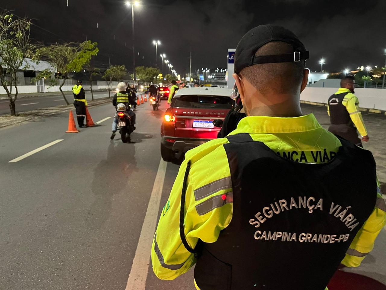 Equipes da STTP integram mais uma operação Lei Seca em Campina Grande