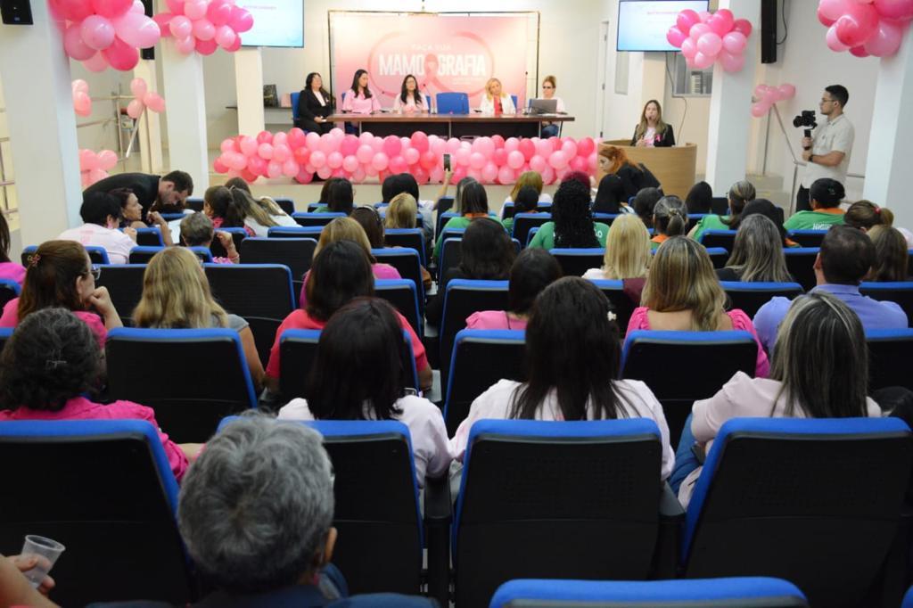 Outubro Rosa: ALPB promove ação de conscientização para a realização de mamografias