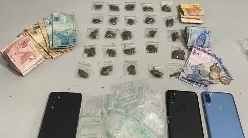 Polícia Militar prende suspeito por tráfico de drogas em Santa Rita