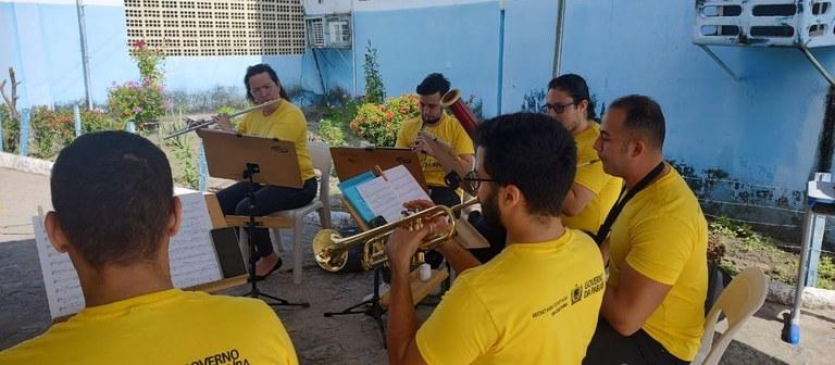 Projeto de música nos presídios prossegue neste sábado na Penitenciária de Psiquiatria Forense