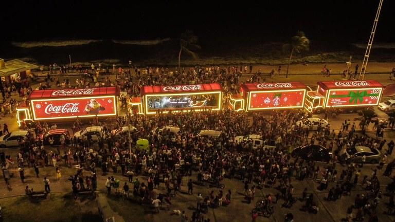 Secretaria de Turismo do Estado traz “Caravana da Coca-Cola” de volta à Campina Grande