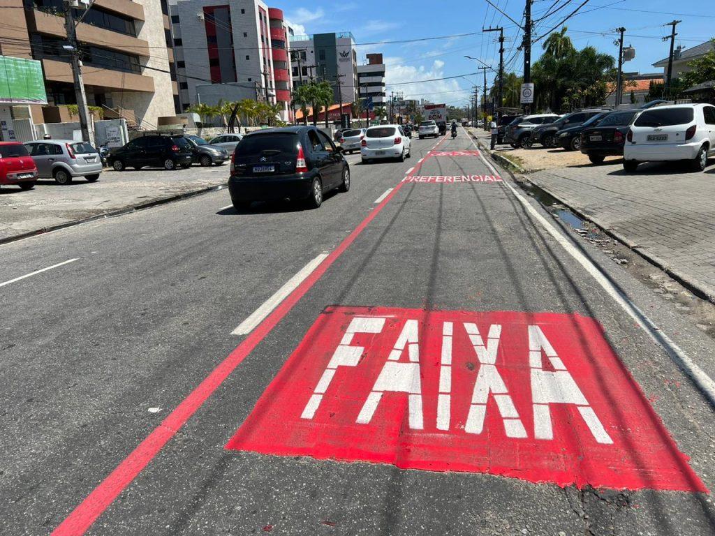 Semob-JP revitaliza mais de 14 quilômetros de ciclofaixas, faixas compartilhadas e pista de cooper
