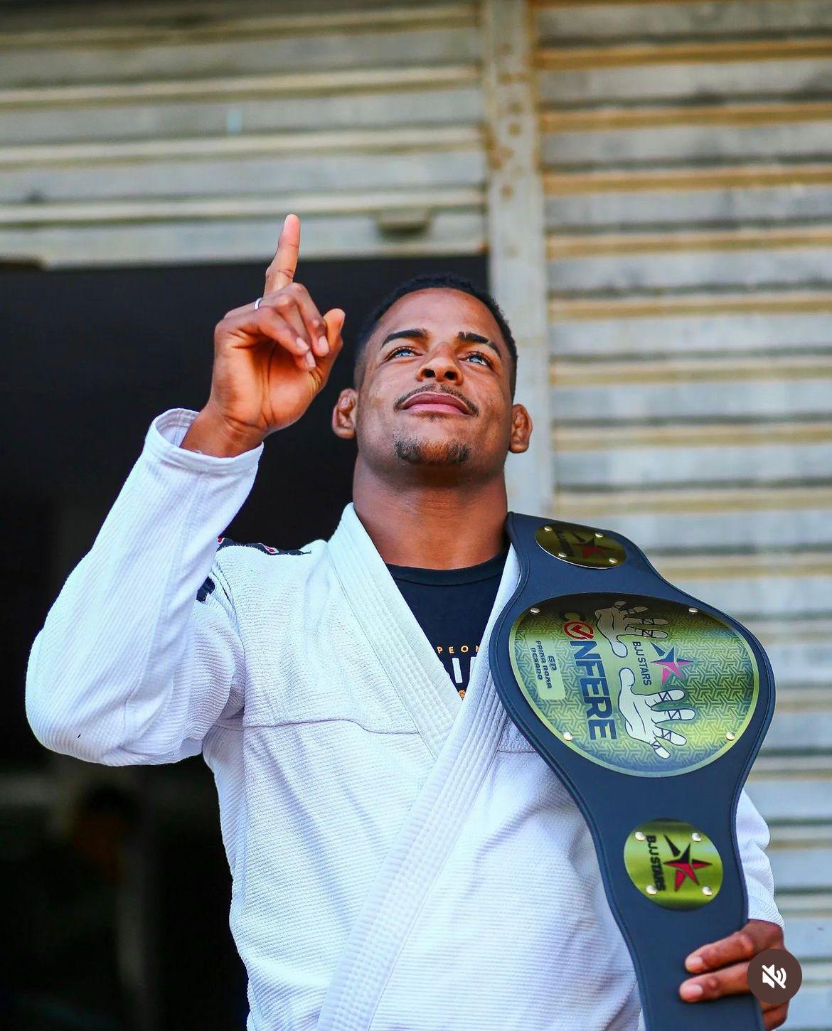 Atleta condense Jeferson Santos apoiado por programa da prefeitura conquista título Mundial de Jiu-jitsu em Dubai